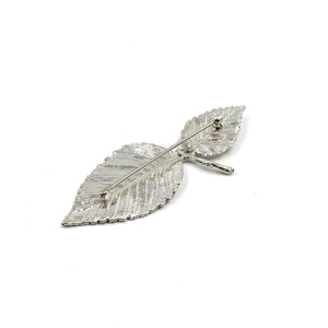 BROCHE FEUILLE D'ORME
