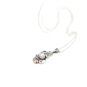PENDENTIF DE PERLE DE FLEUR