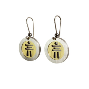 BOUCLES D'OREILLES INUKSHUK
