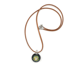 Pendentif en verre - Implosion