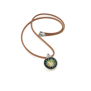Pendentif en verre - Implosion
