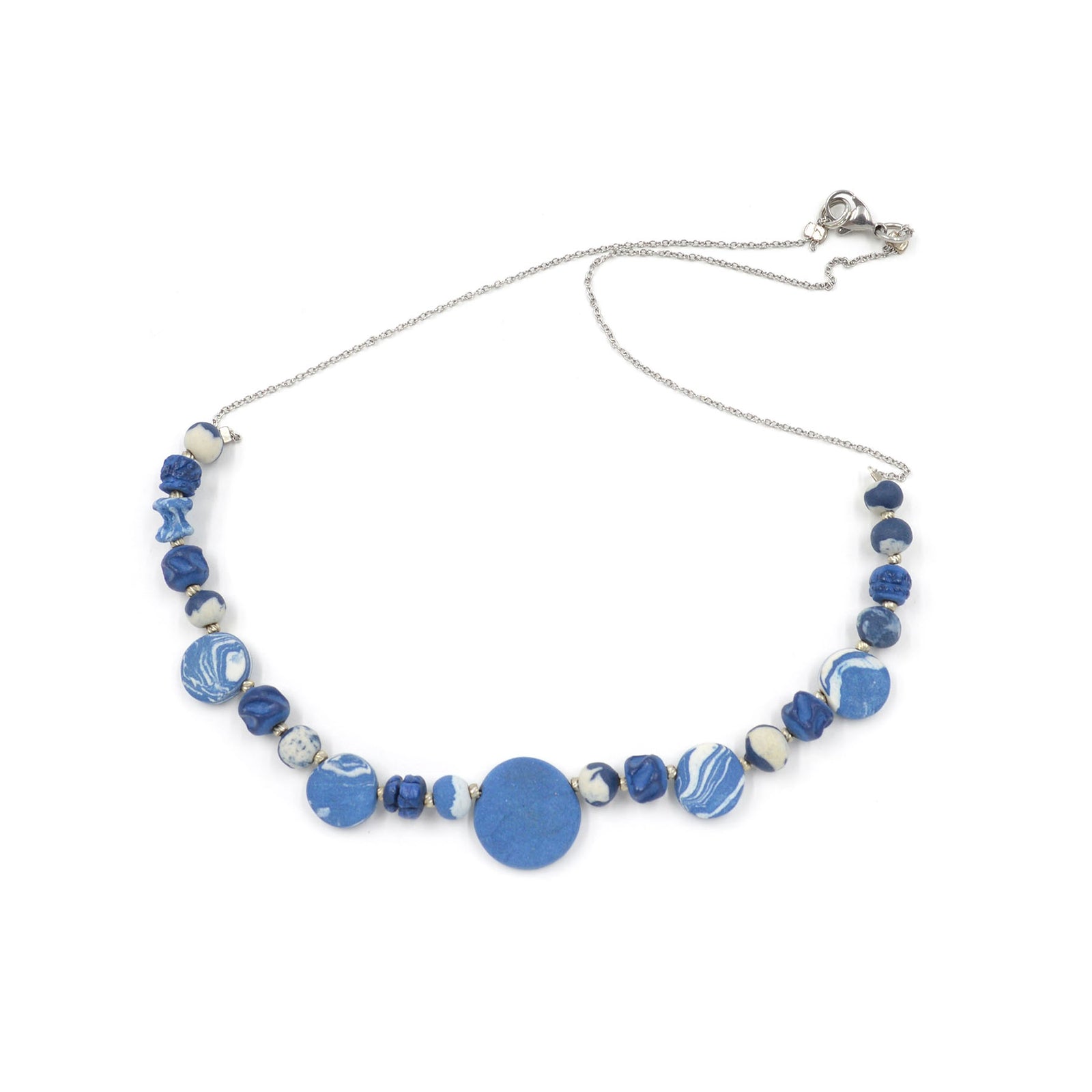 Collier en porcelaine