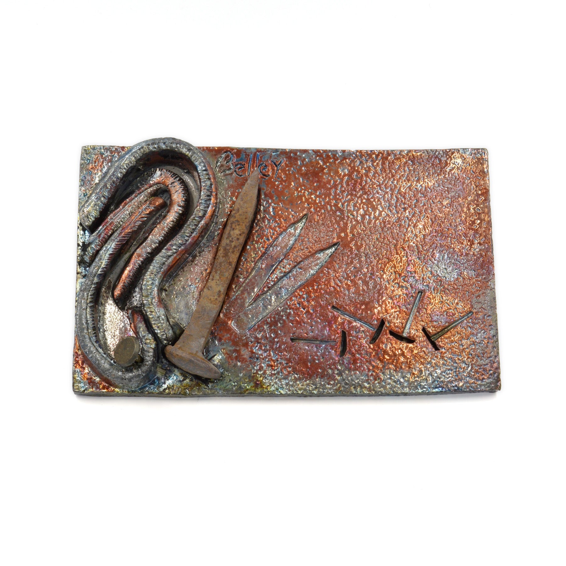 PLAQUE 'CHUTE LIBRE' RAKU