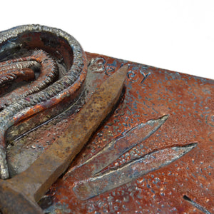 PLAQUE 'CHUTE LIBRE' RAKU
