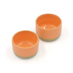 Bol en grès orange