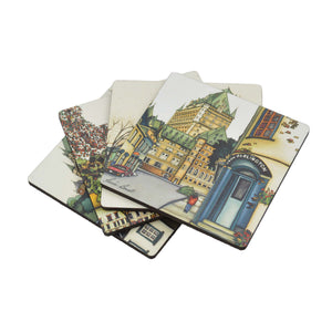 Ensemble de 4 sous-verres Frontenac