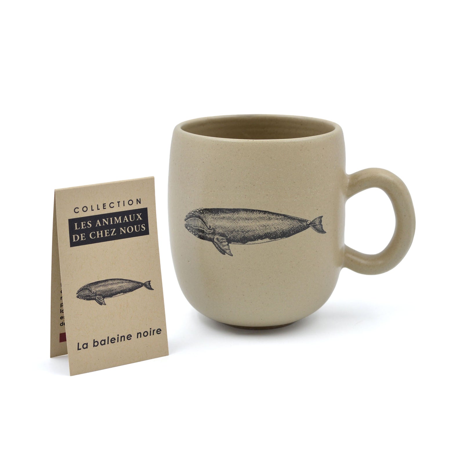Tasse - Baleine noire