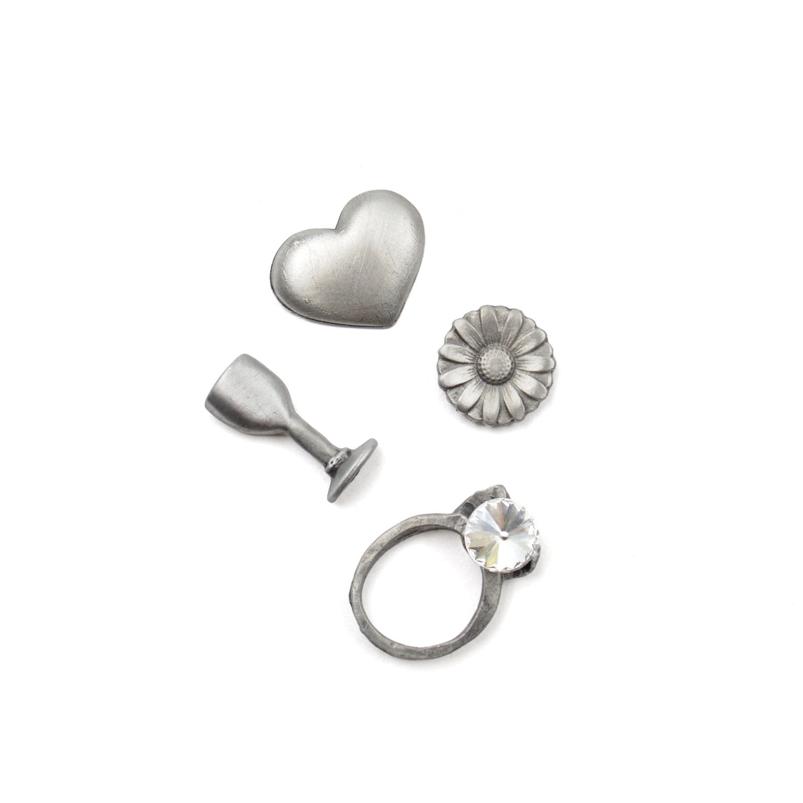 Ensemble de 4 aimants Amour