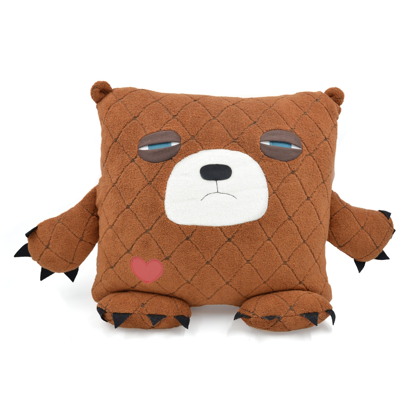 Coussin peluche ours