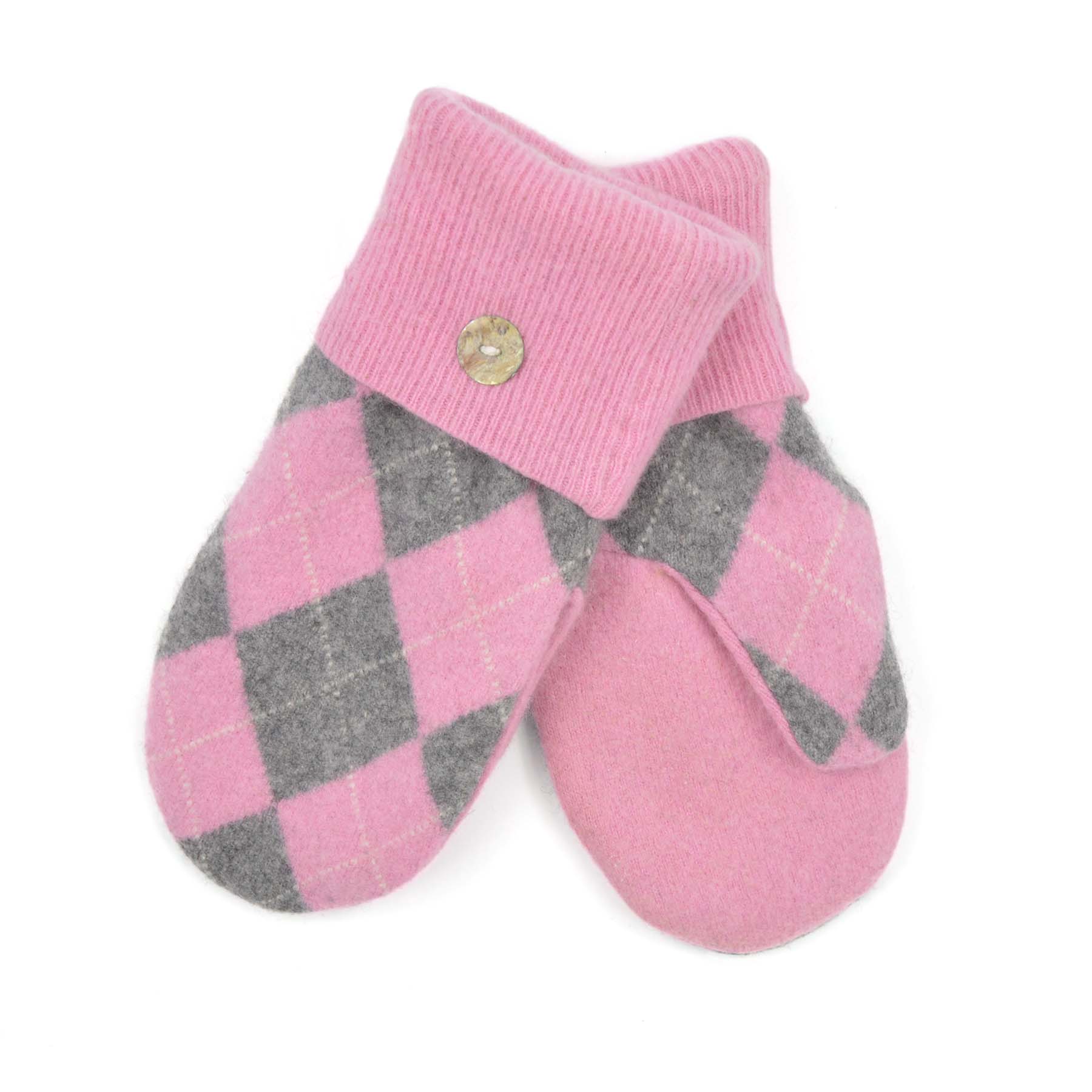 Mitaines en laine bouillie et cachemire