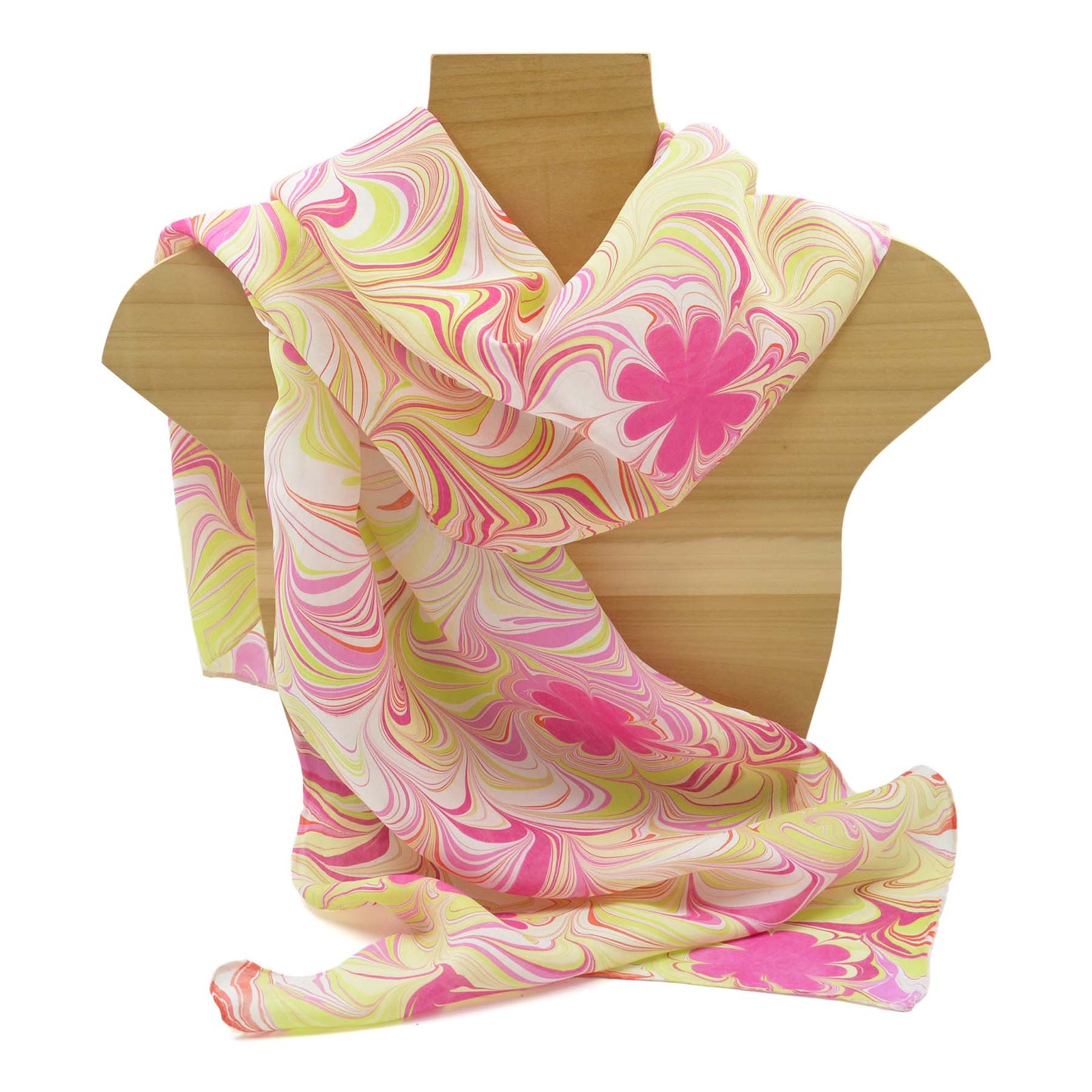 Foulard en soie unique