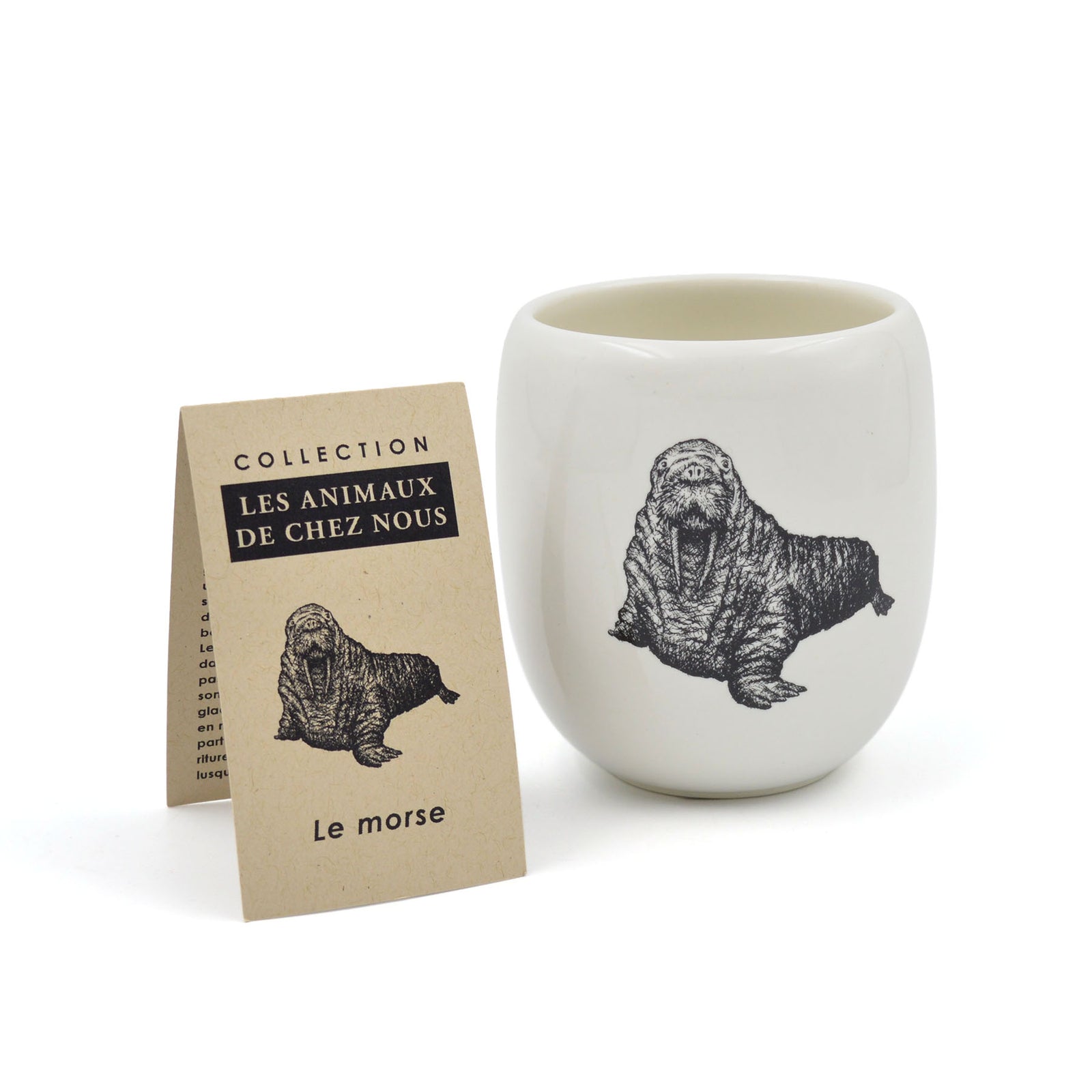 Gobelet en porcelaine - Morse