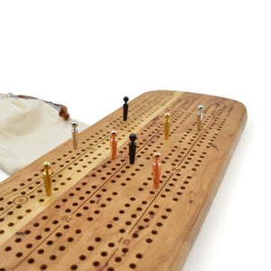 Cribbage en bois