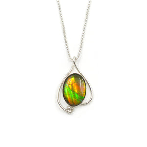 COLLIER AMMOLITE DU CANADA