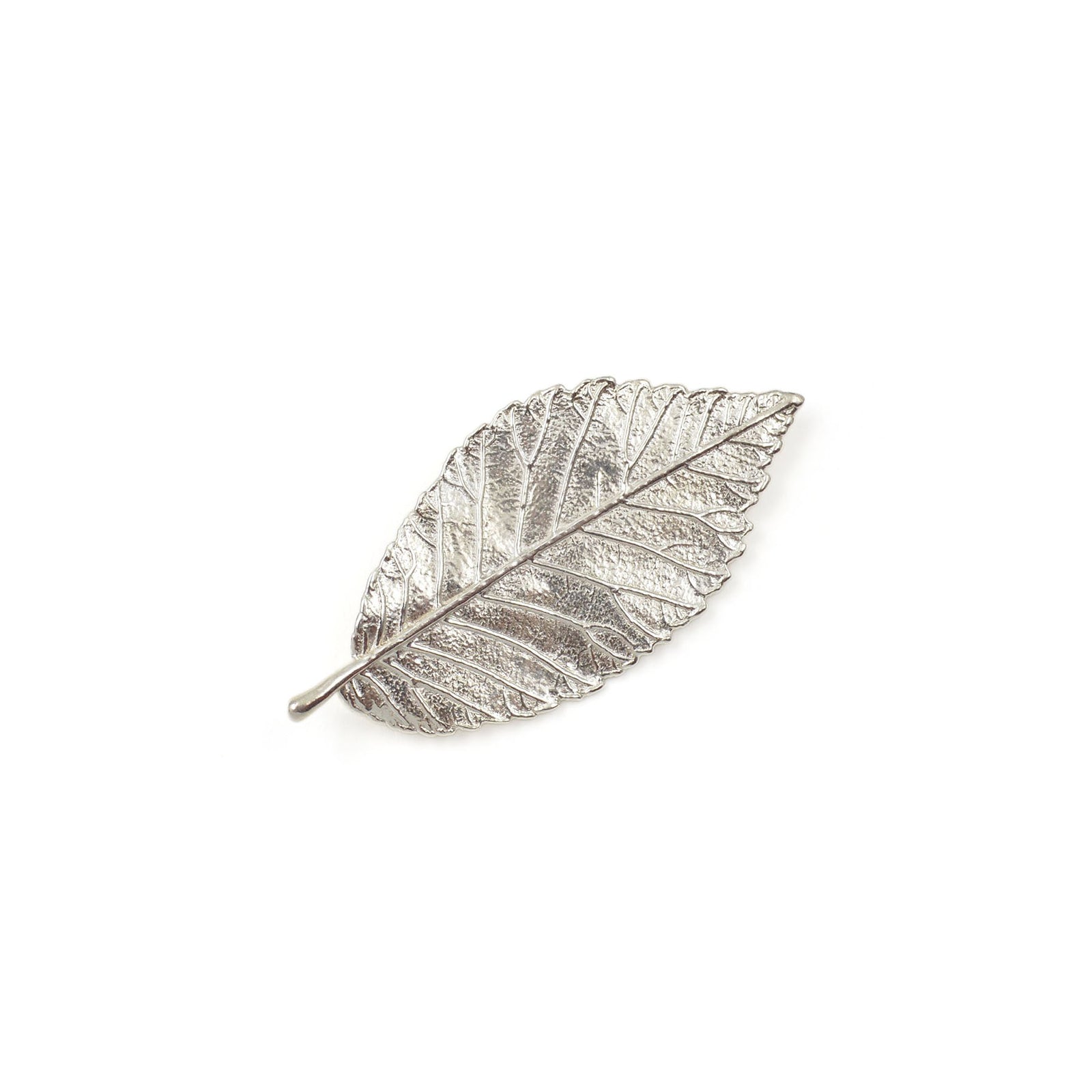 Broche en argent Orme rouge