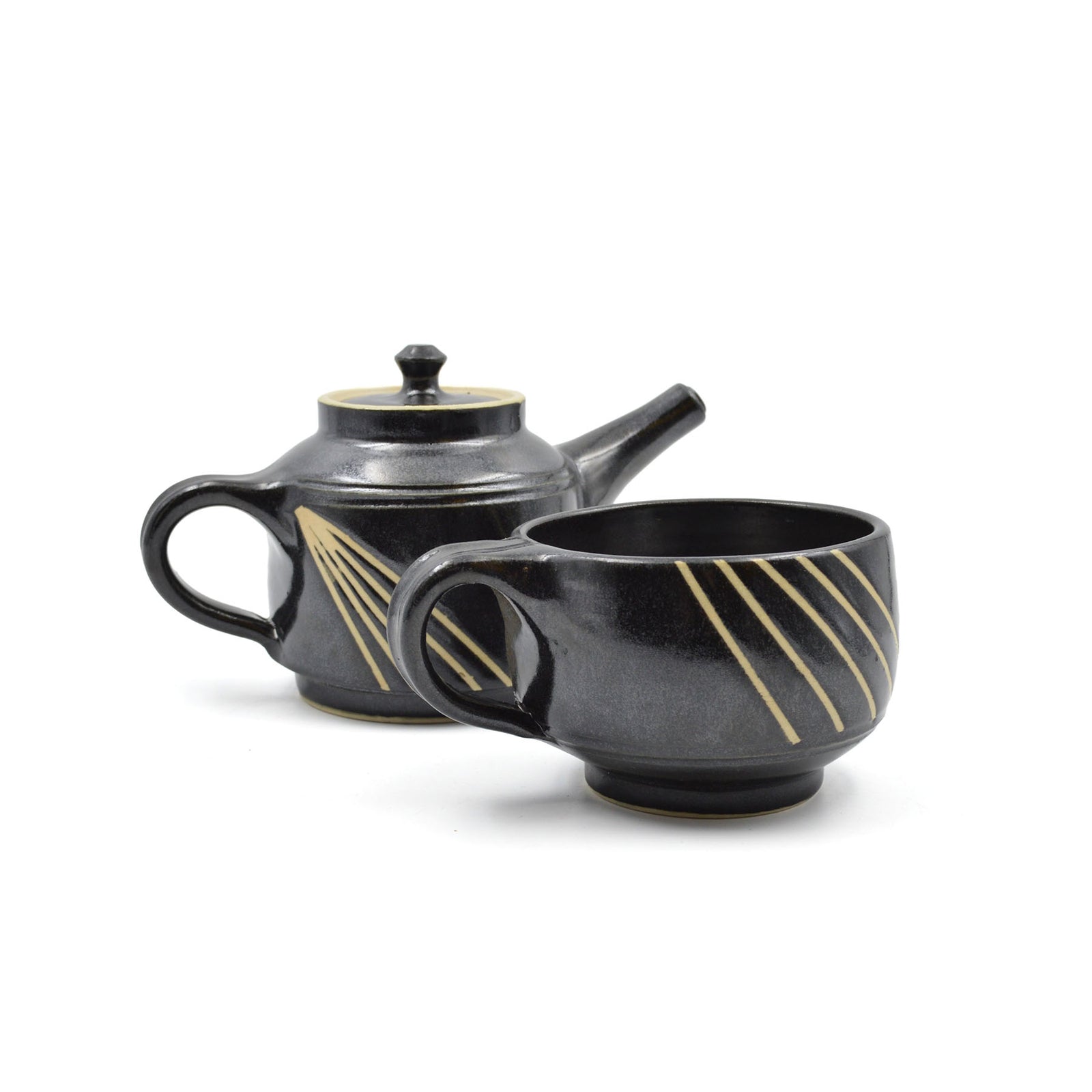 Ensemble théière et tasse