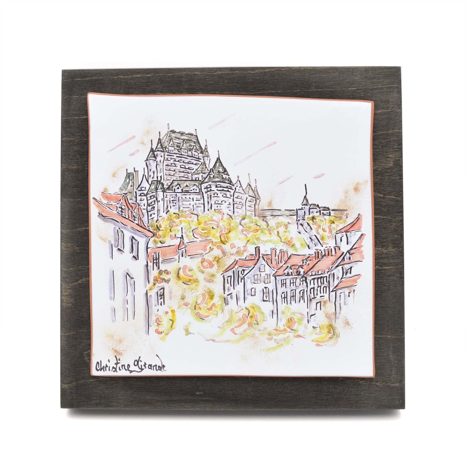 Tableau en céramique Frontenac