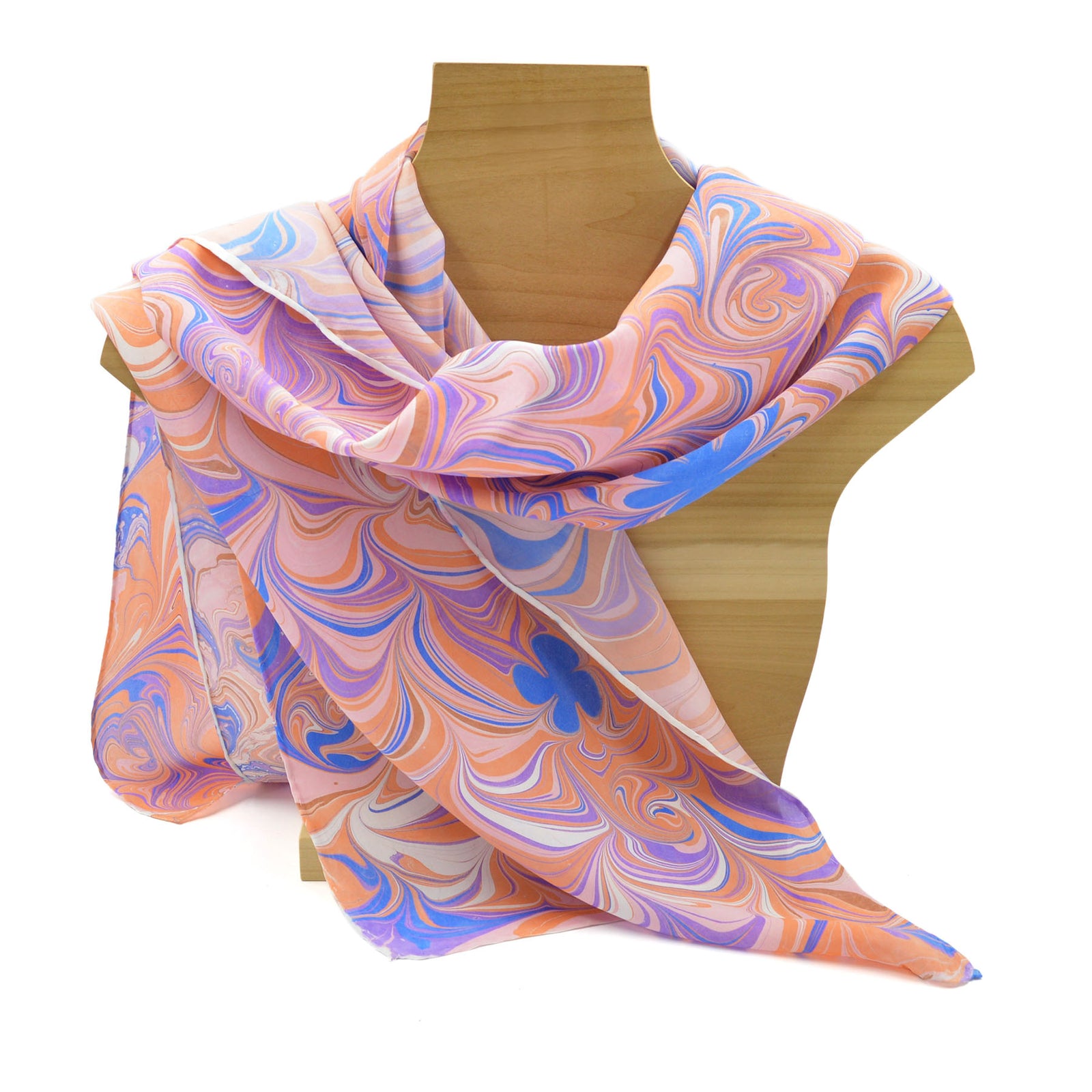 Foulard en soie unique