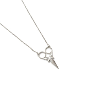 Collier Ciseaux en argent sterling