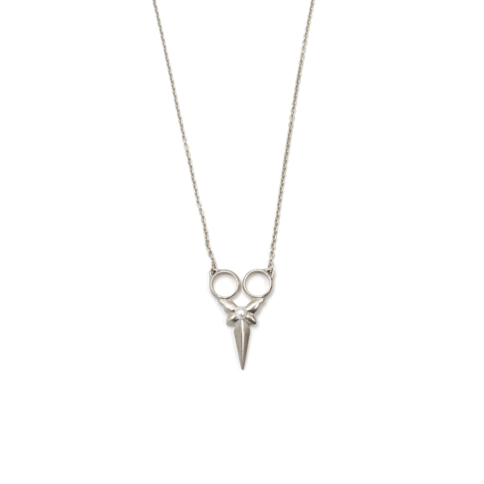 Collier Ciseaux en argent sterling