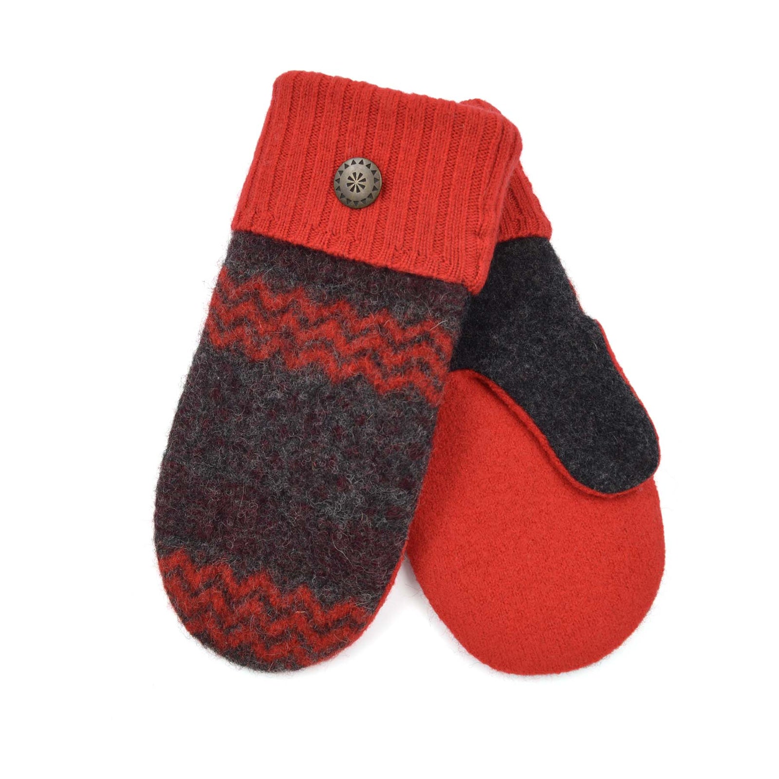 Mitaines en laine bouillie et cachemire