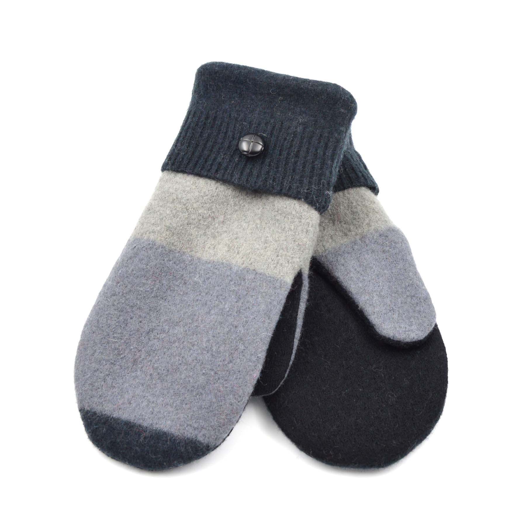 Mitaines en laine bouillie et cachemire