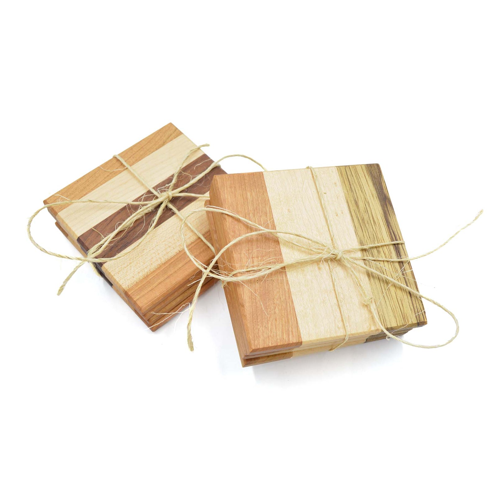 Ensemble de sous-verres en bois