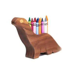 Porte-crayons en bois - Animaux