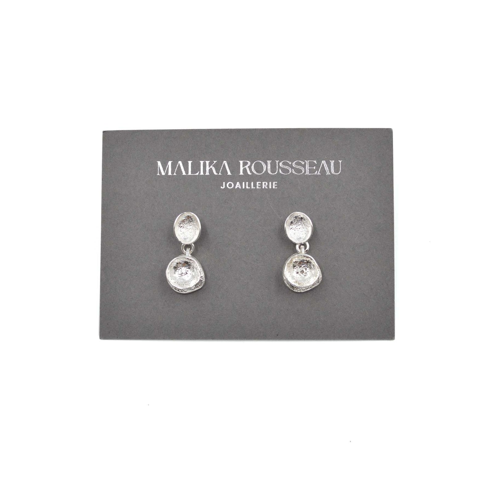 Boucles d'oreilles en argent
