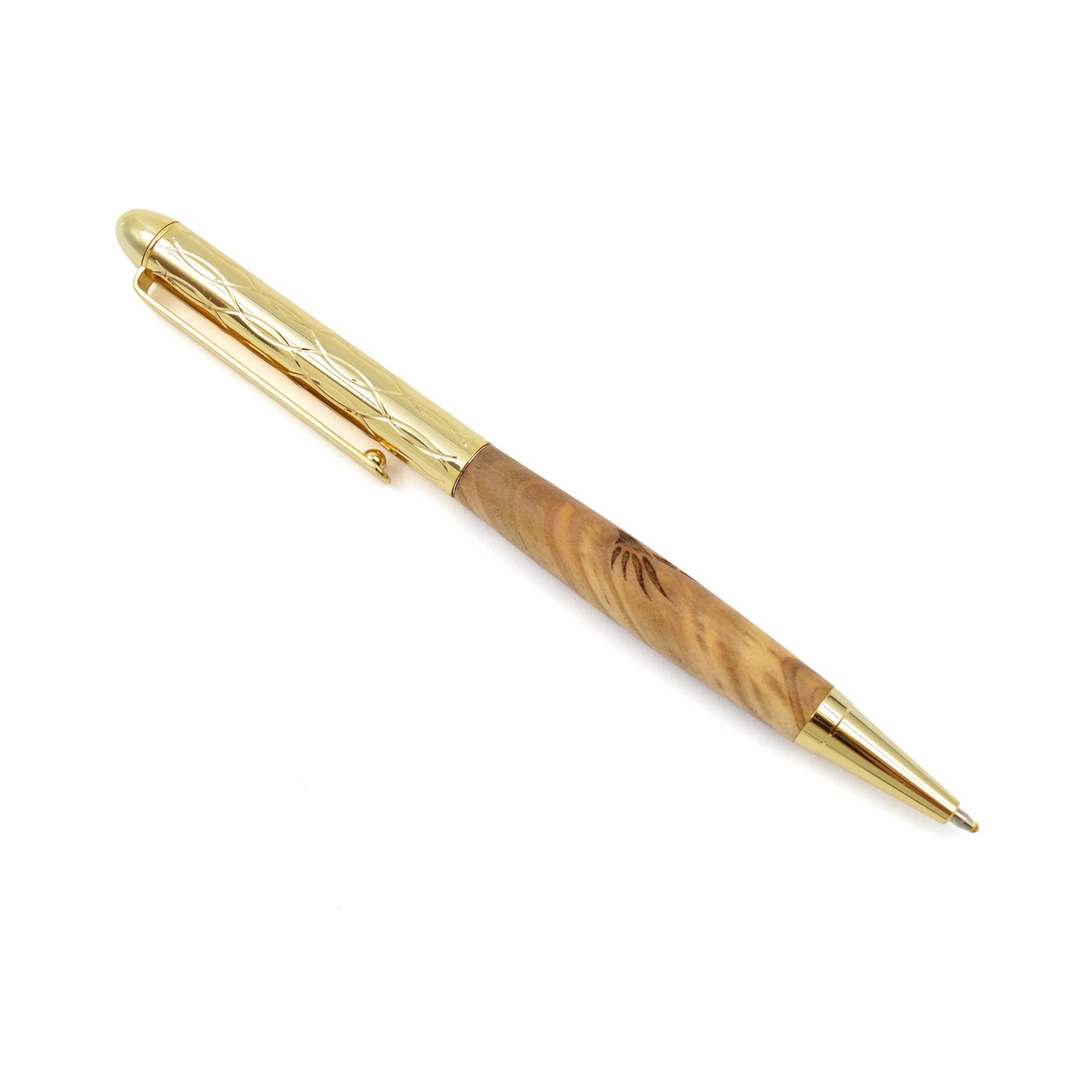 Stylo à bille - bois d'olivier