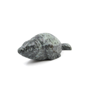 Sculpture en stéatite - Phoque