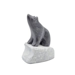 Sculpture en stéatite - Ours