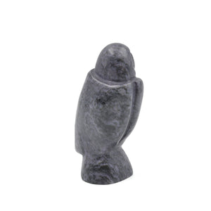 Sculpture en stéatite - Hibou
