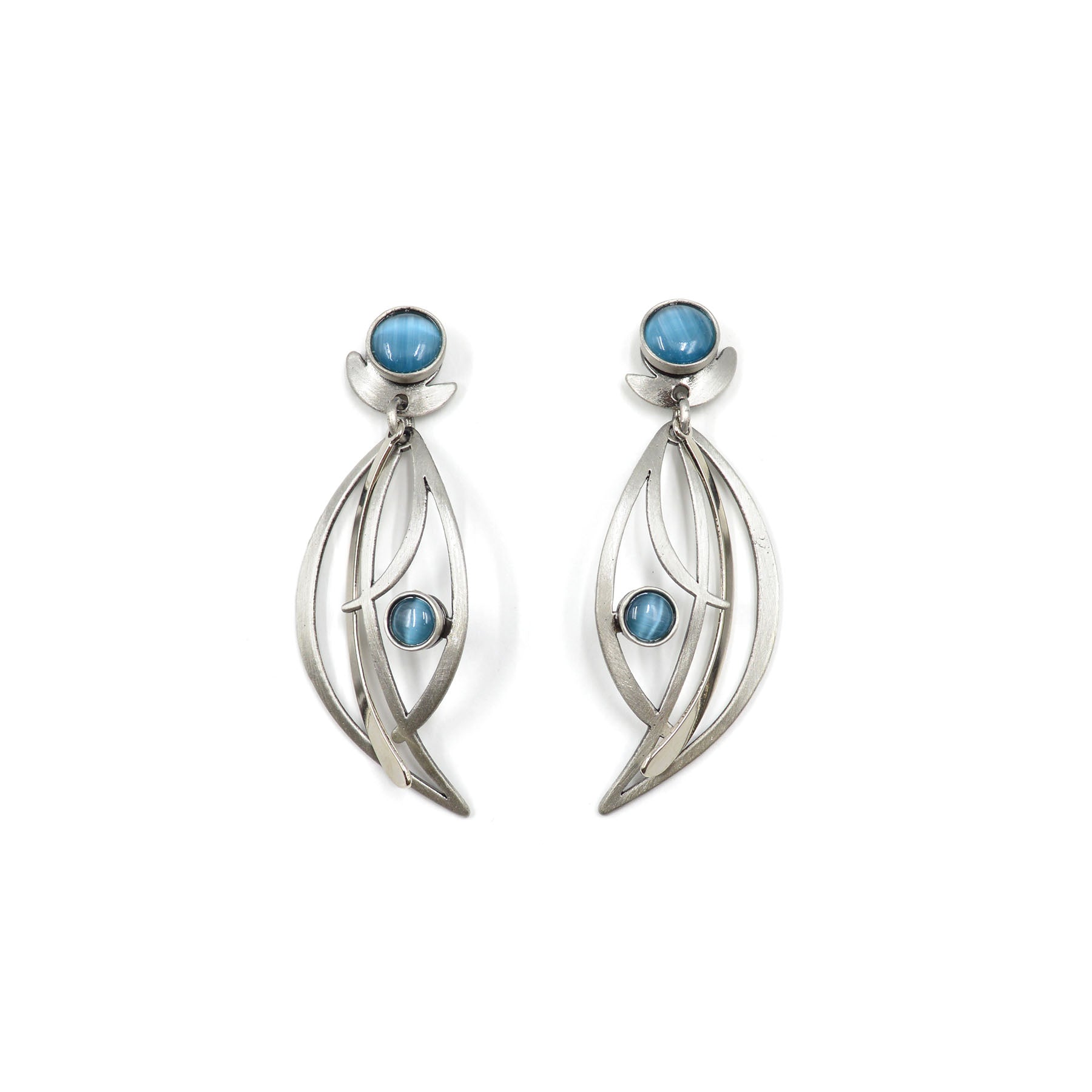BOUCLES D'OREILLES EN LAITON