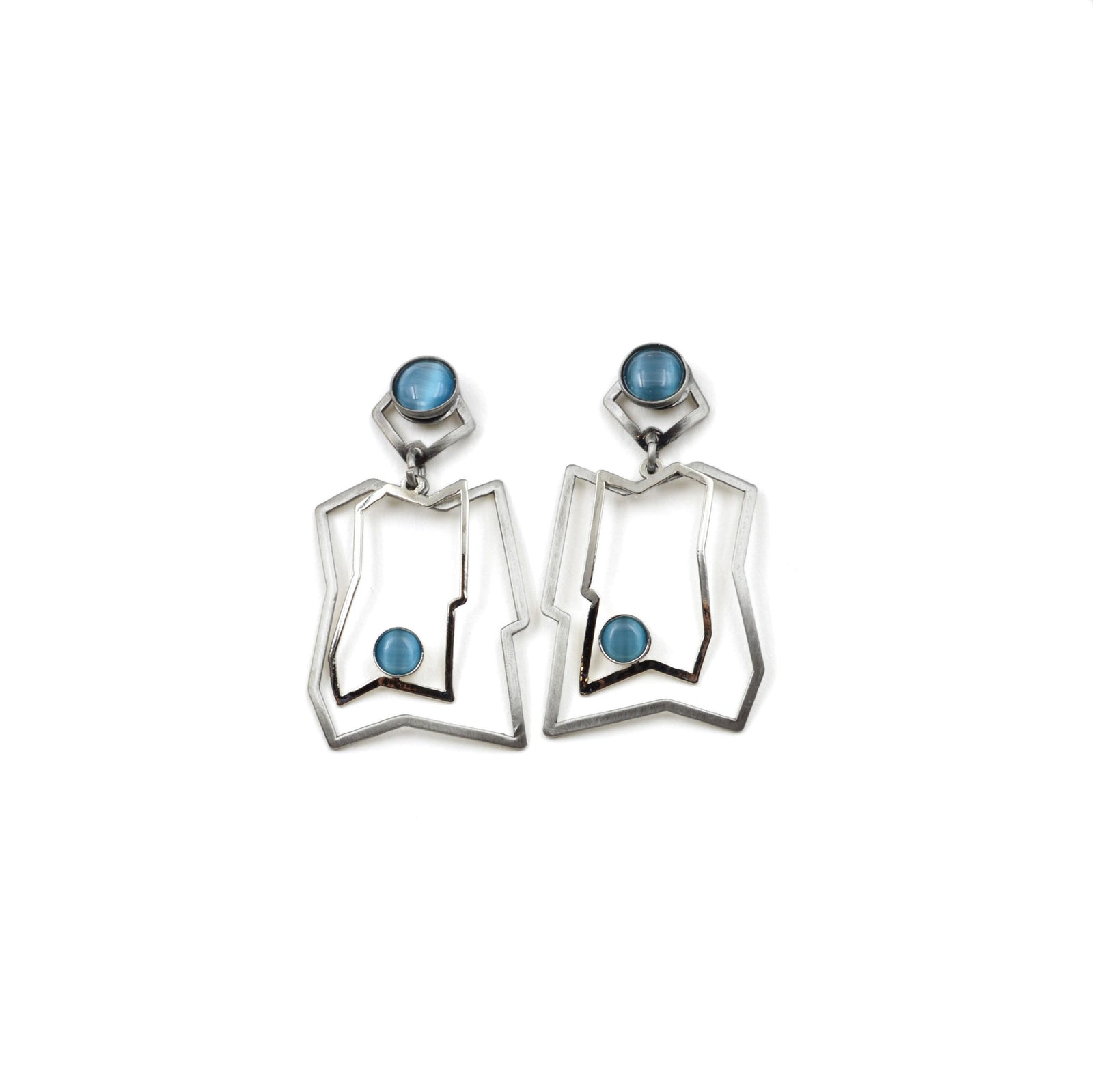 Boucles d'oreilles en laiton