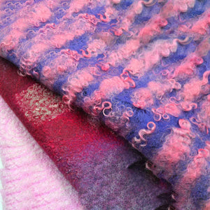 Foulard en laine feutrée