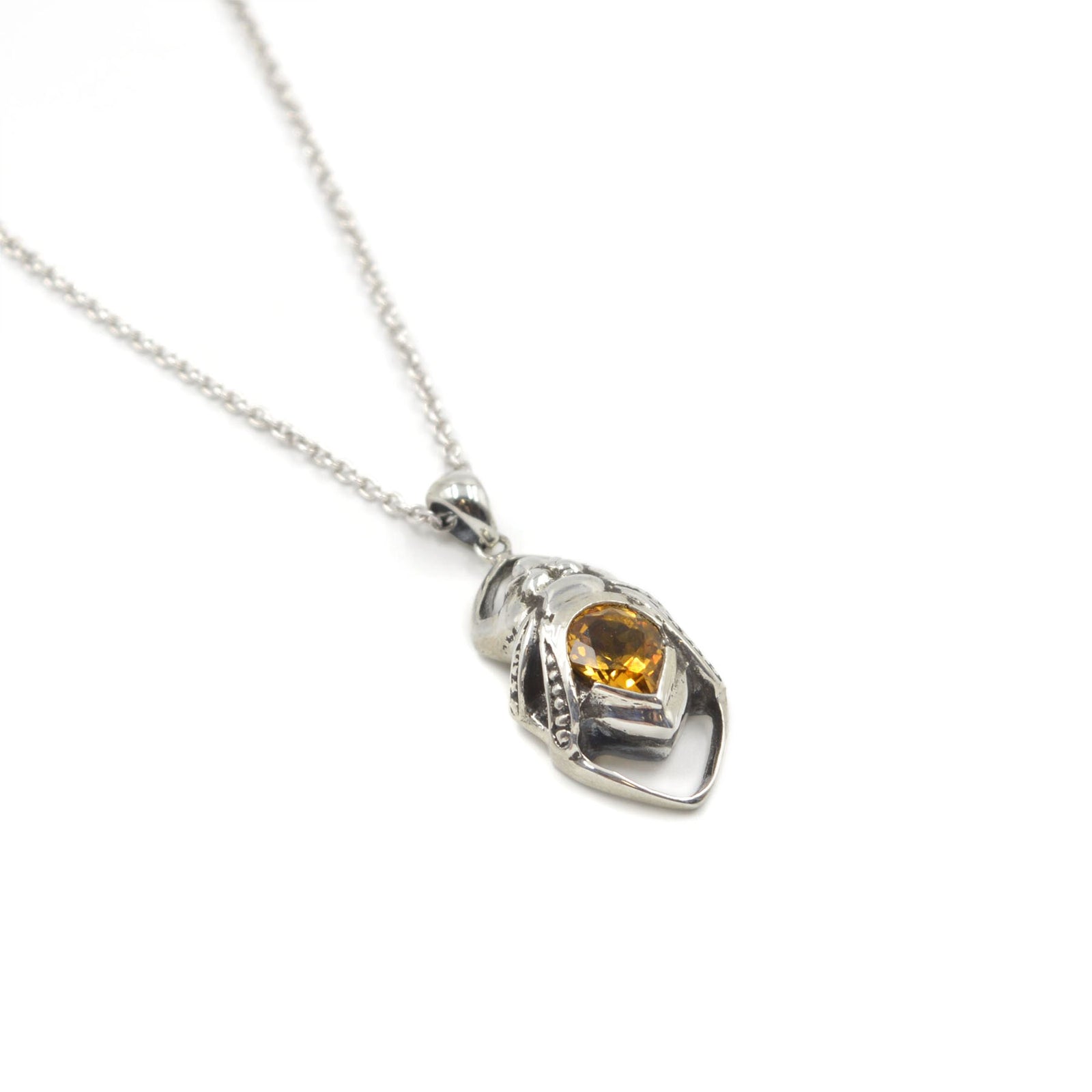 Pendentif Talisman avec citrine