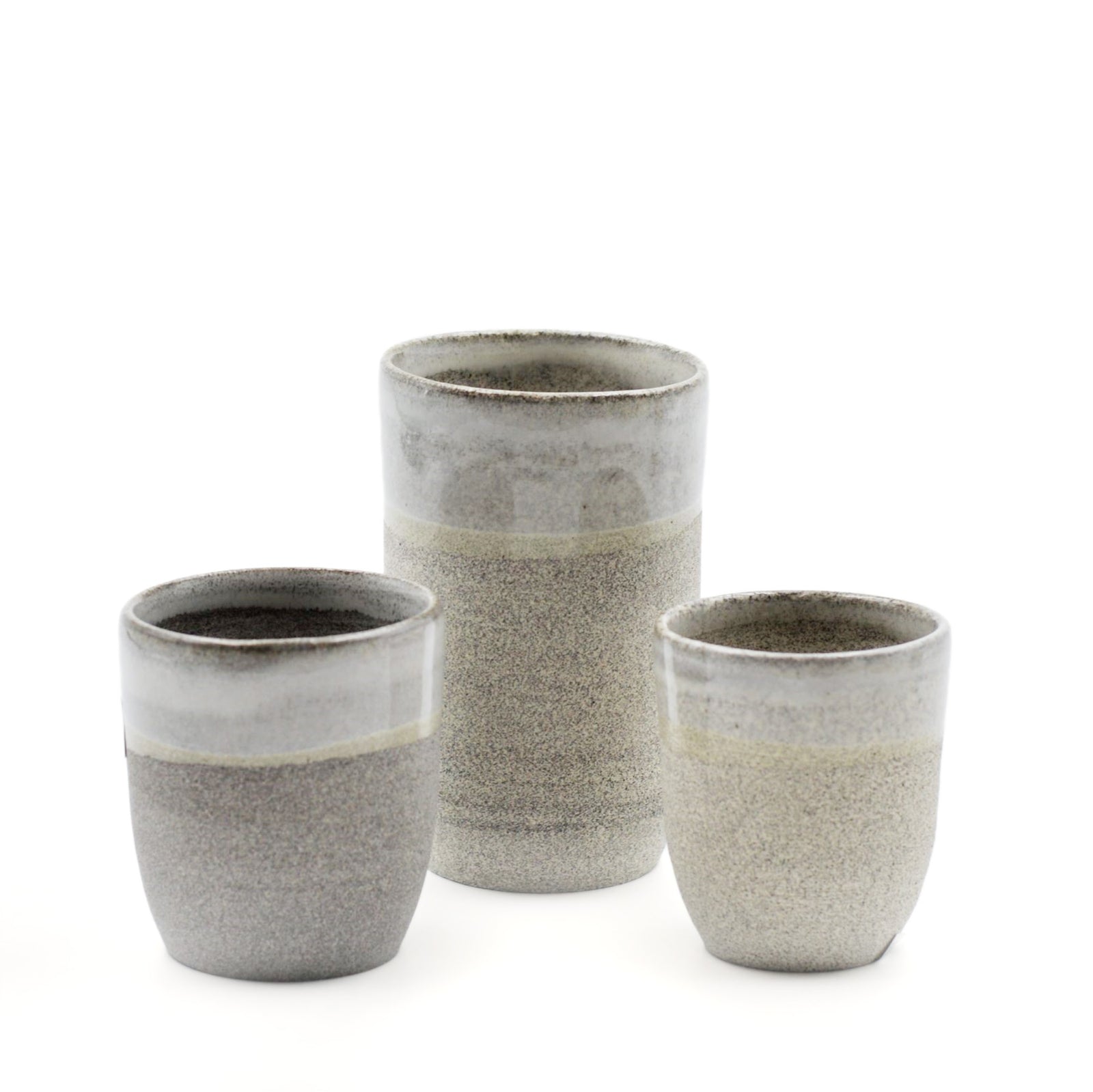 Gobelet blanc granit