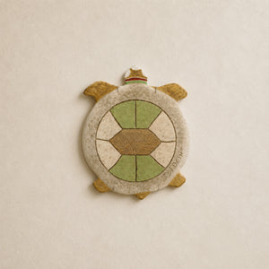 Tortue mutale mi-raku