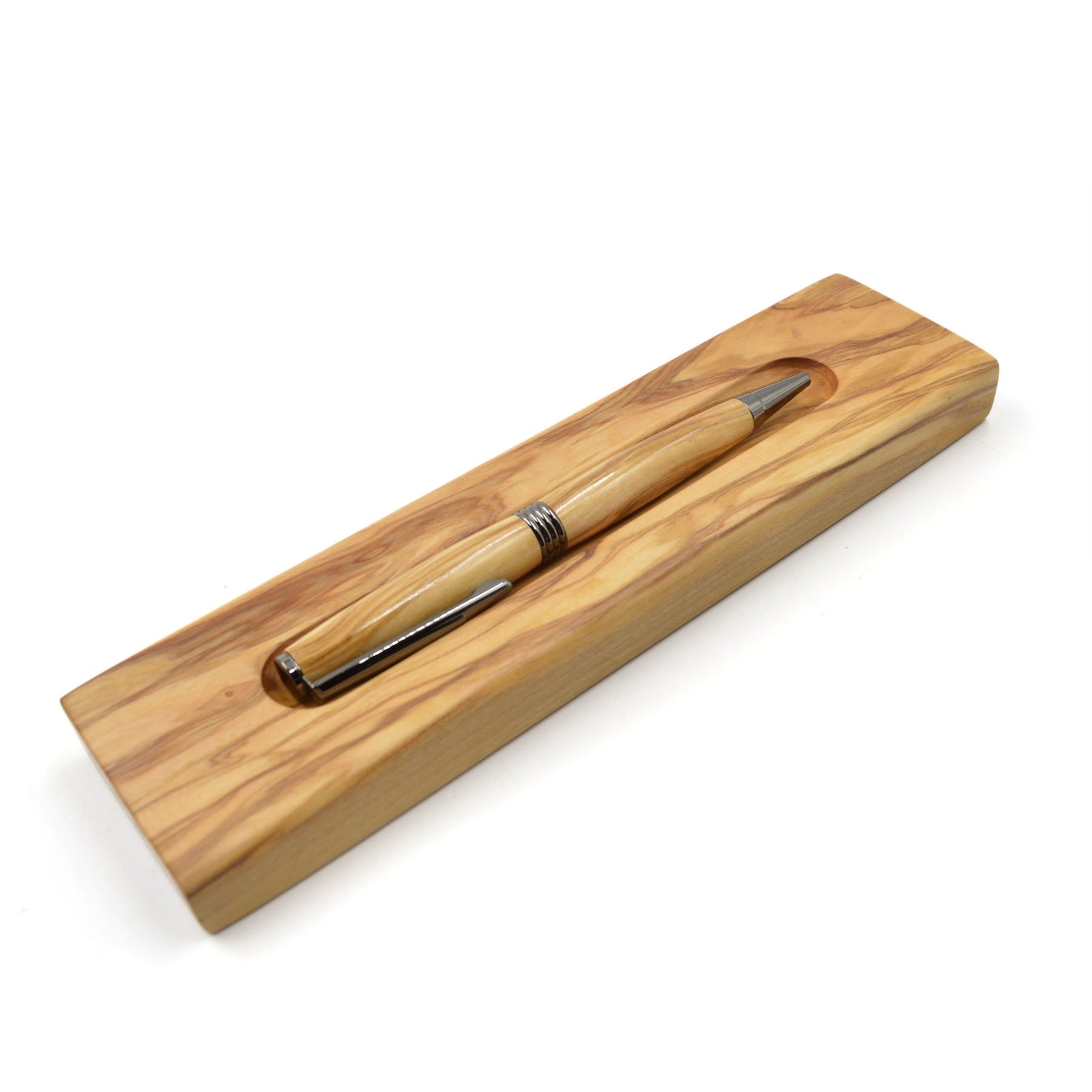 Stylo à bille avec plaque