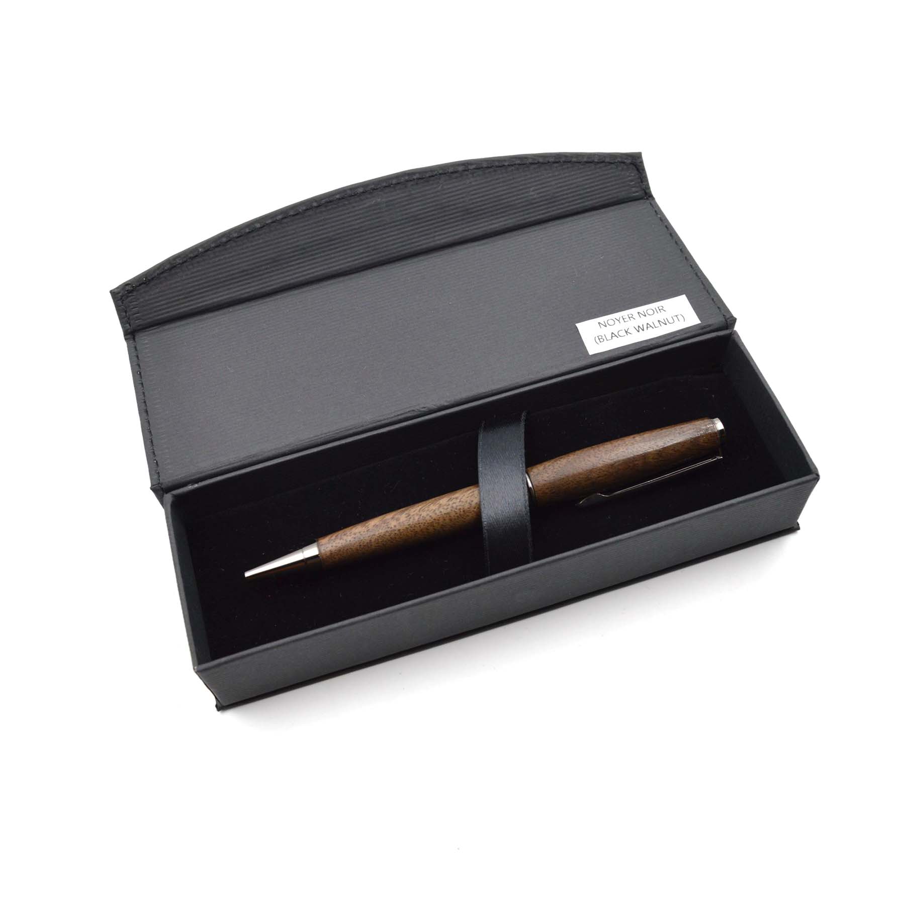 STYLO BILLE EN NOYER NOIR