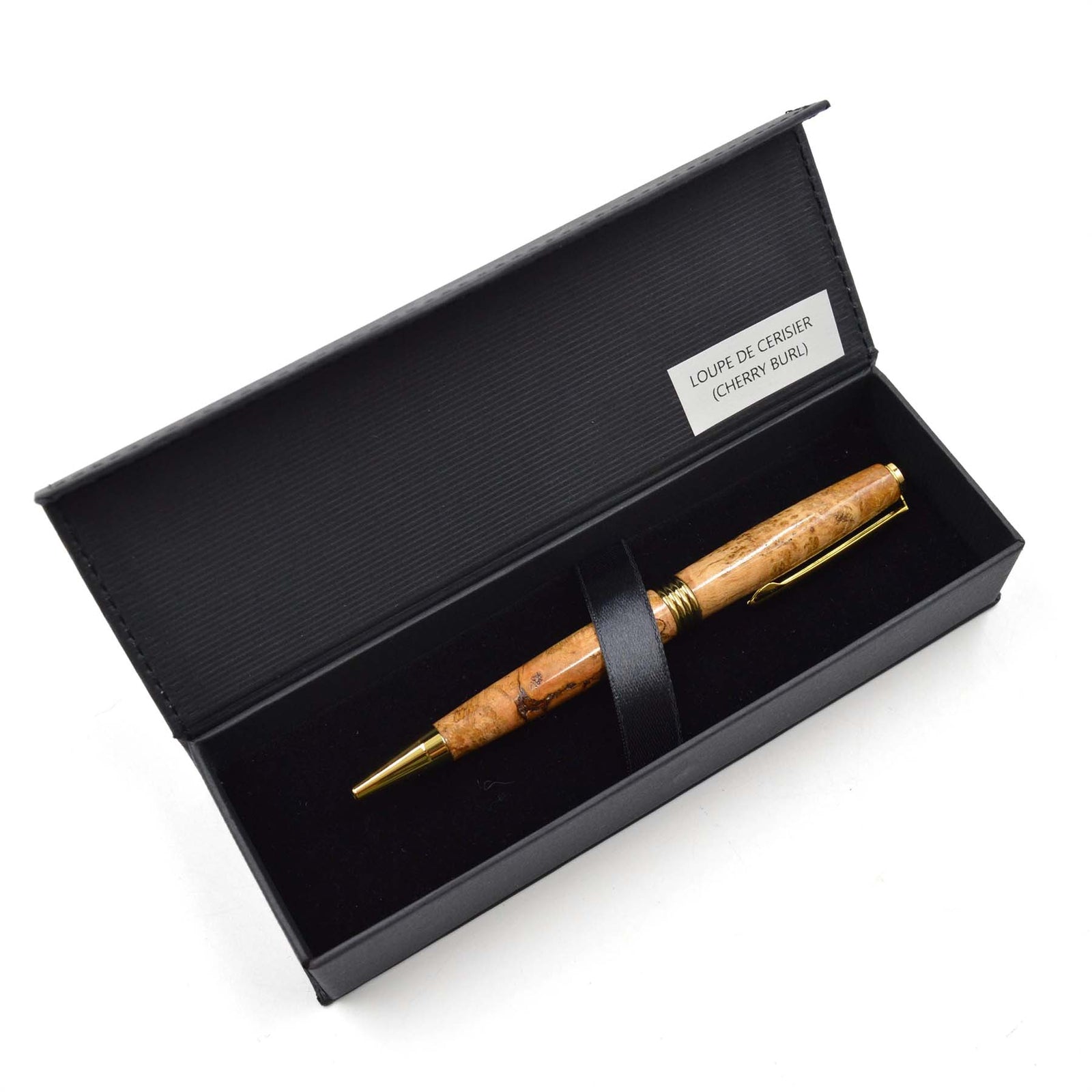 Stylo à bille en bois de cerisier