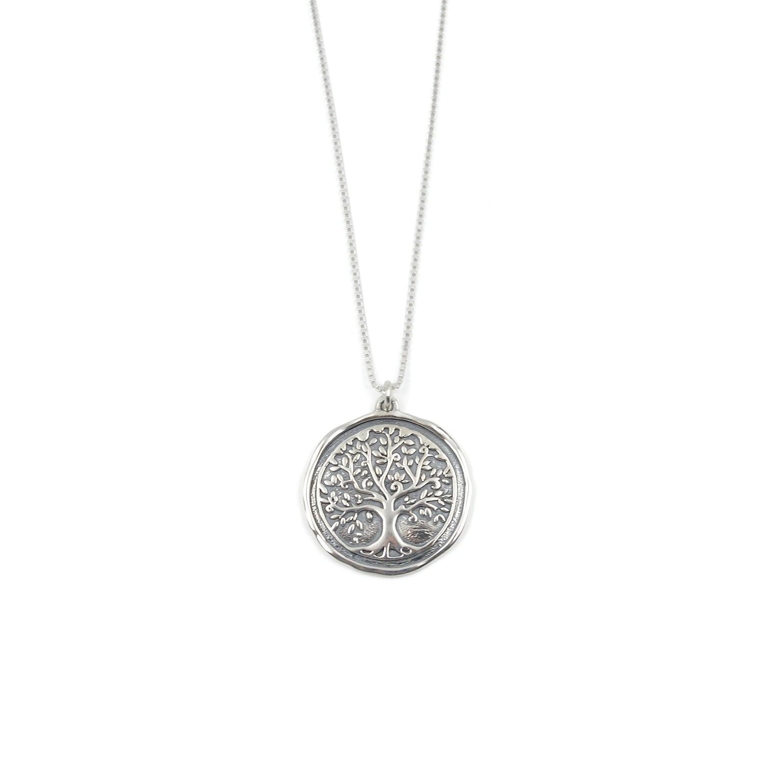 Collier en argent - Arbre de vie