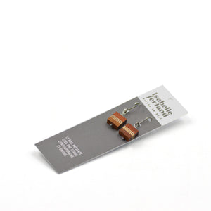 Boucles d'oreilles en bois
