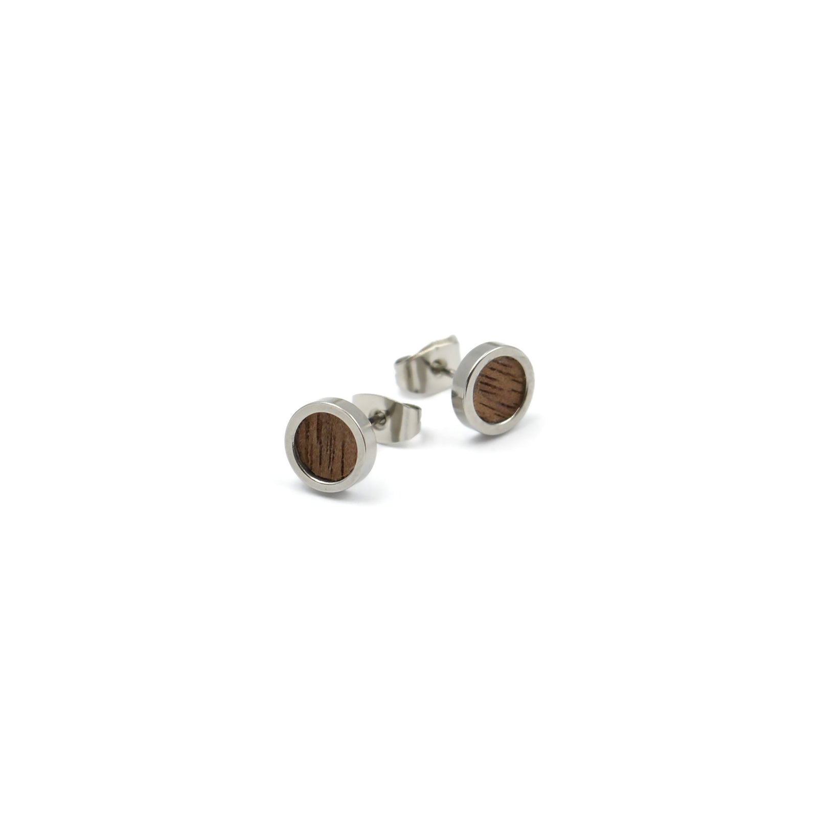 Boucles d'oreilles en bois