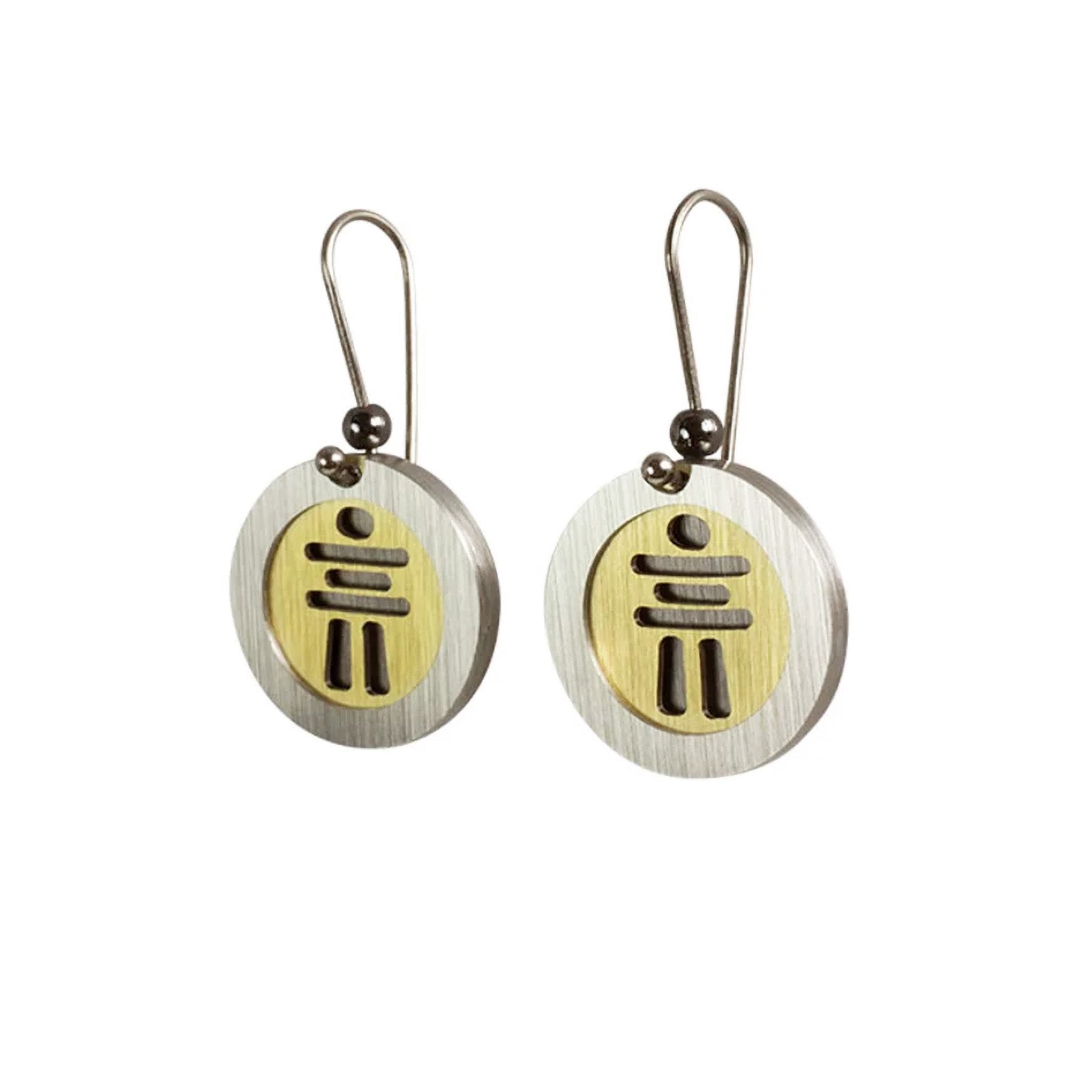 BOUCLES D'OREILLES INUKSHUK