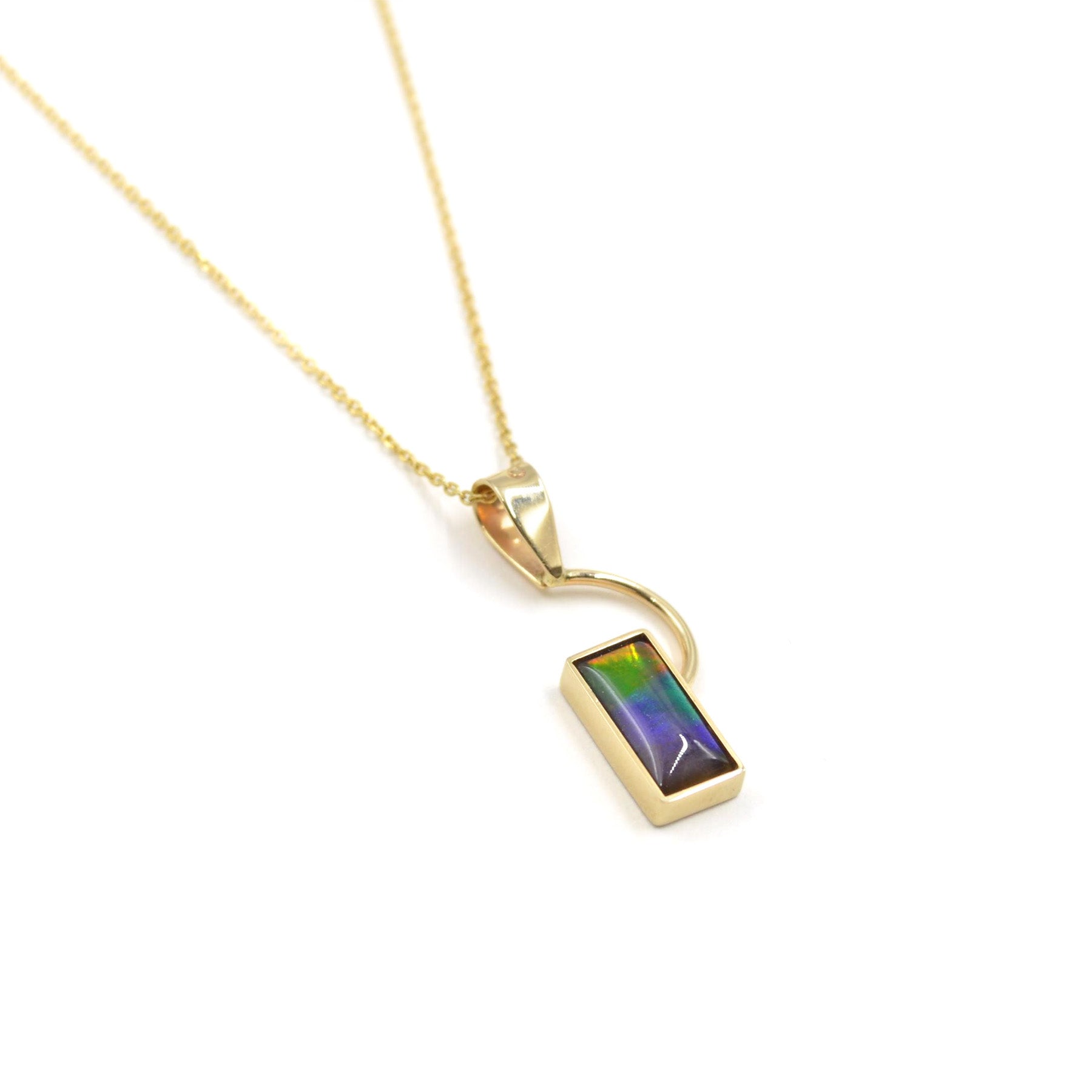 COLLIER AMMOLITE DU CANADA
