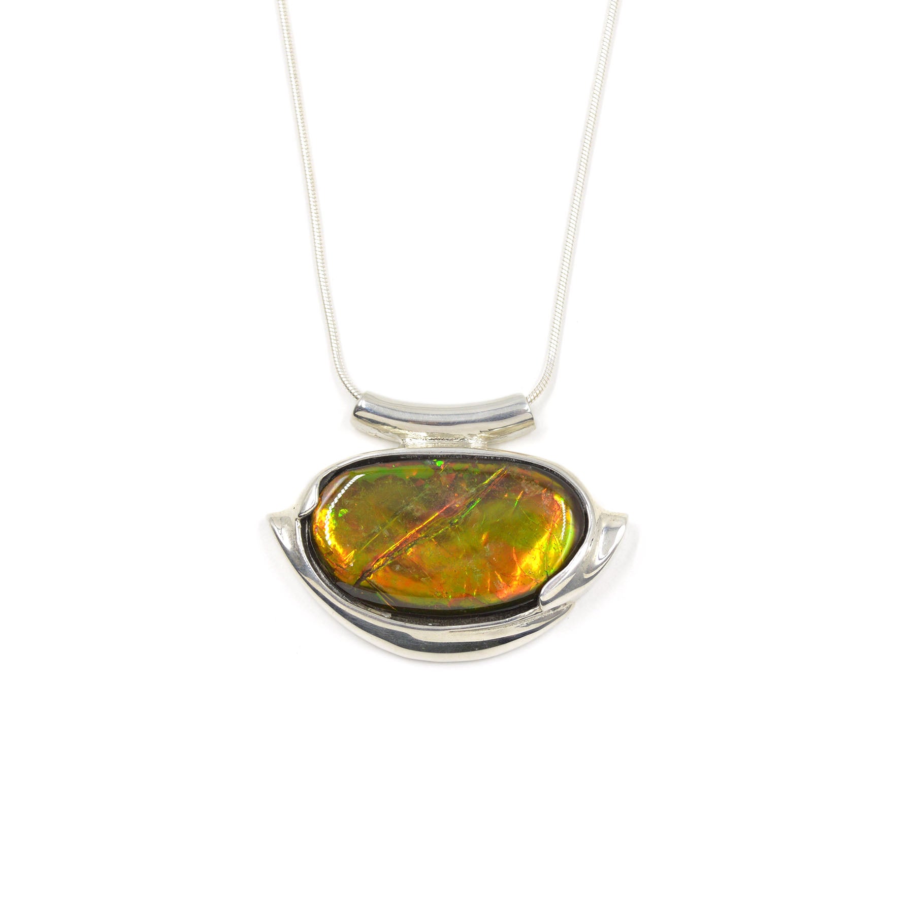 COLLIER AMMOLITE DU CANADA
