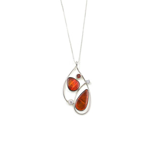 COLLIER AMMOLITE DU CANADA
