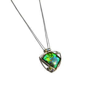 COLLIER AMMOLITE DU CANADA